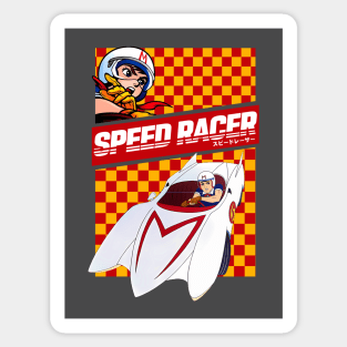 Speed Racer - Anime Japan Cars Vintage Sticker